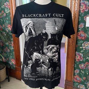 Black Craft BCC Cats Rule Everything Around Me T-Shirt
